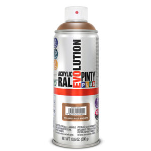Pintura spray acrilica marron 400ml