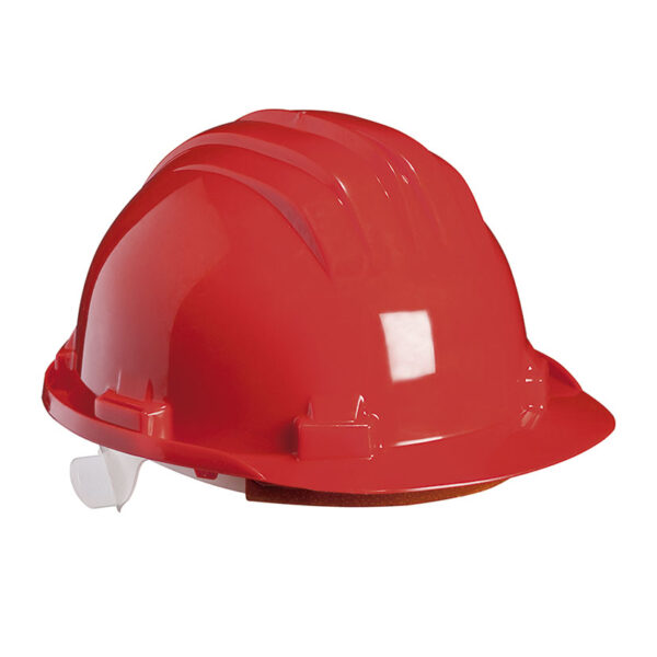 Casco seguridad c/banda desudad.rojo