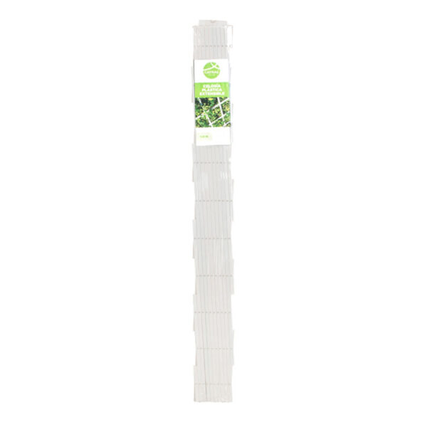 Celosía plástica extensbile 2x1 m blanco