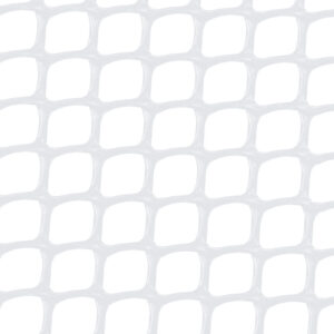 Malla cuadra 5x4 blanca 25 m