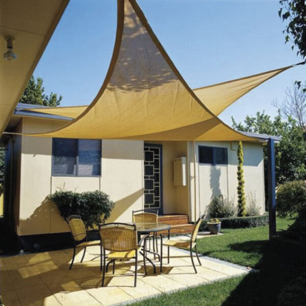 Toldo vela 3,6x3,6x3,6 m. Arena