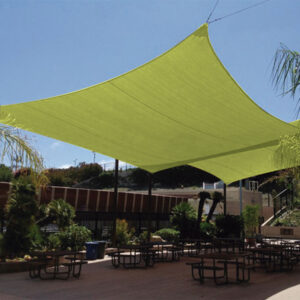 Toldo vela 5,5x5,5 m. Verde