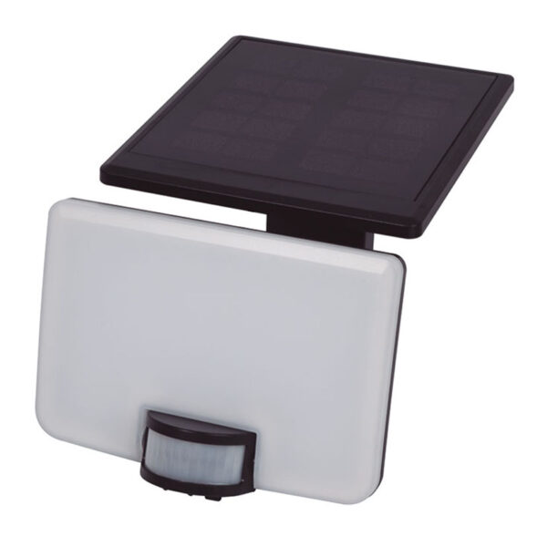 Foco solar luna 11W 1.500 lm negro