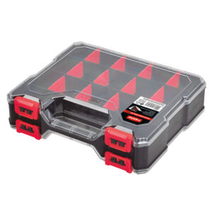 Estuche organizador multiusos. Doble cara. 31,5x27,3x8,2 cm. RATIO.