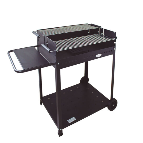 Barbacoa doble parrilla 115x55,5x95 cm