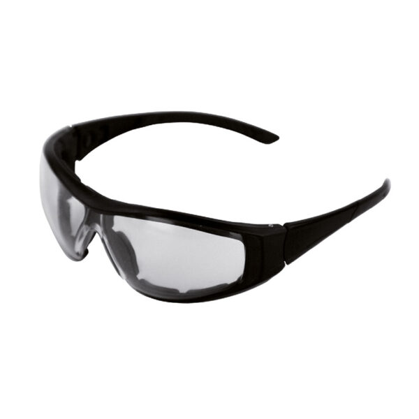 Stealth Hybrid Gafa híbrida montura negra lente transparente