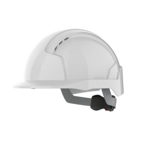 Casco EVOLite, Visera Media, Ventilado, Ajuste con Rueda, Blanco