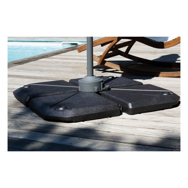 Base de parasol lateral resina 25 kg - Imagen 3