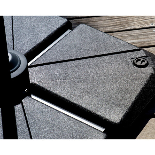 Base de parasol lateral resina 25 kg - Imagen 5