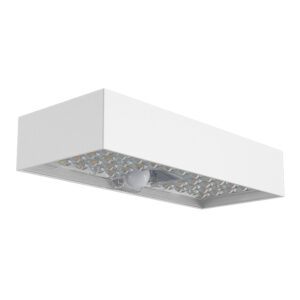 Aplique led solar IP65 900lm 6W blanco