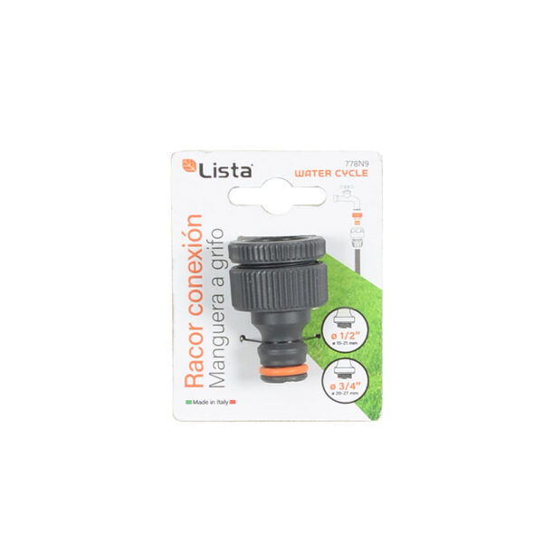 Adaptador para grifo Hembra 26,5 mm (3/4")- 21 mm (1/2")LISTA Water - Imagen 3
