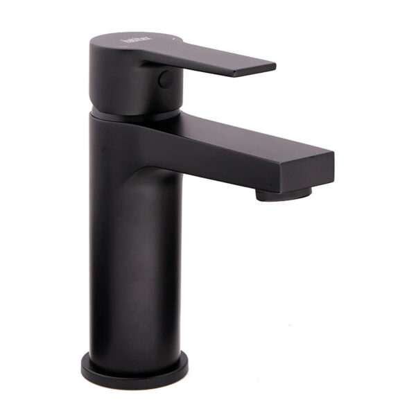 Grifo para lavabo alto monomando HABITEX Serie Elisa negro mate