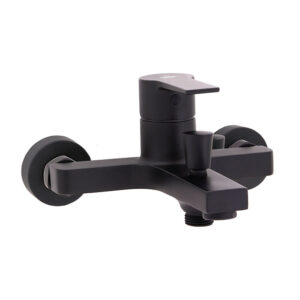 Grifo para baño y ducha monomando HABITEX Serie Elisa negro mate