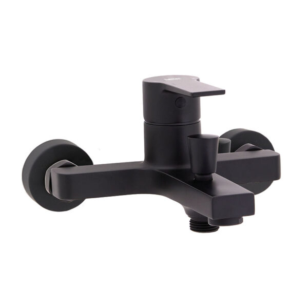 Grifo para baño y ducha monomando HABITEX Serie Elisa negro mate