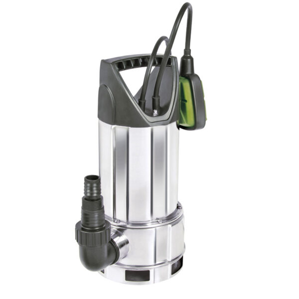 Bomba aguas sucias inox. 900 w.