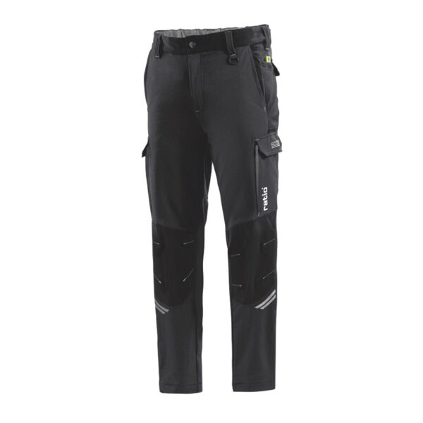 Pantalon gris/negro talla s