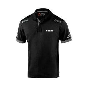 Polo gris/negro talla s