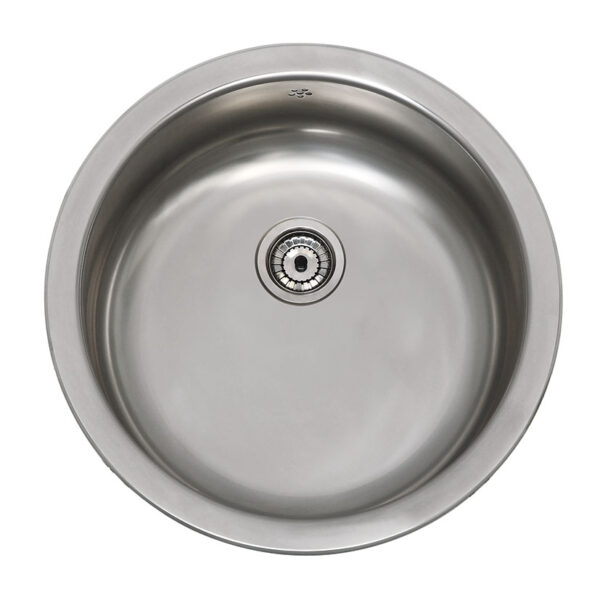 Fregadero acero inoxidable 1S PRÁCTIC Lujo ø46