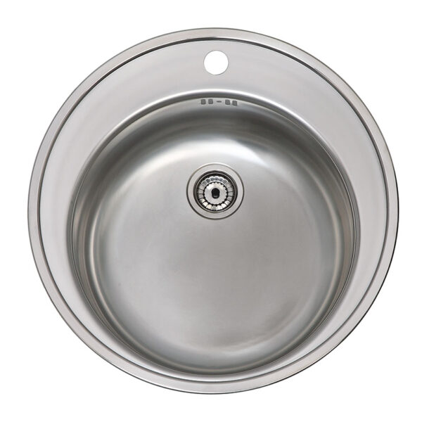 Fregadero acero inoxidable 1S PRÁCTIC Roma ø51