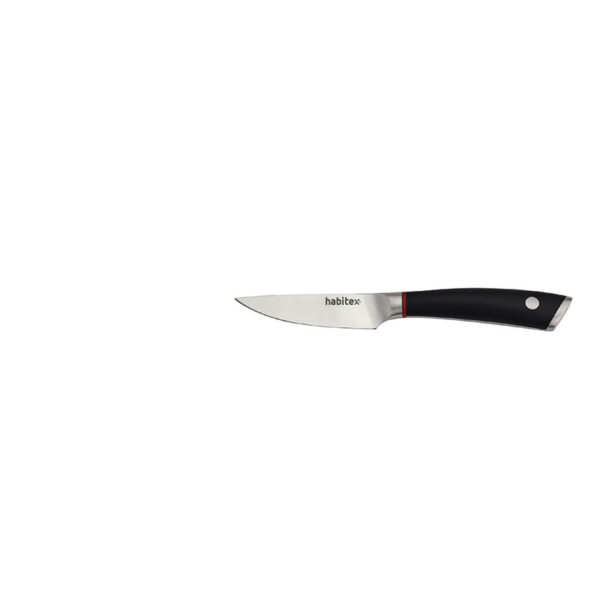 Cuchillo mondador forjado. 9 cm. Hoja 2 mm. Habitex
