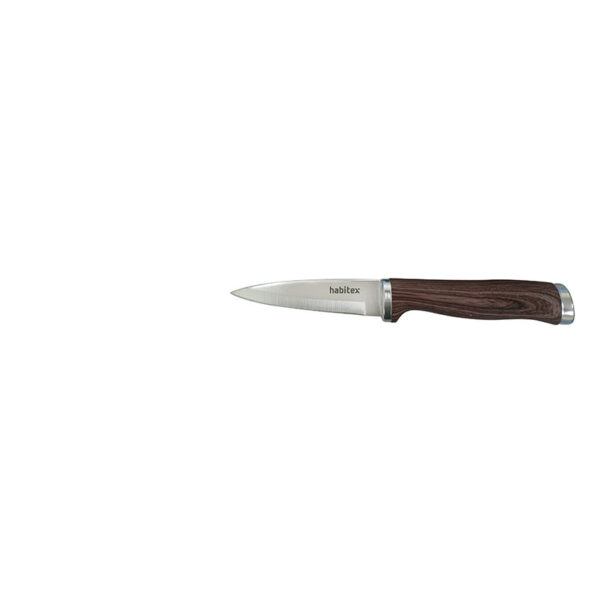 Cuchillo mondador laminado de 1,2 mm. Hoja 9 cm. Habitex
