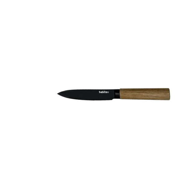 Cuchillo cocina forjado Dark 13 cm. Hoja 2 mm. Habitex