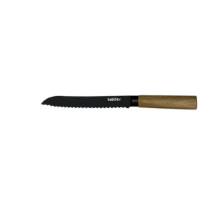 Cuchillo panero forjado Dark 20 cm. Hoja 2,5 mm. Habitex
