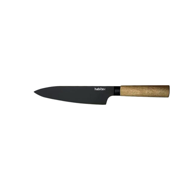 Cuchillo Santoku forjado Dark 18 cm. Hoja 2,5 mm. Habitex