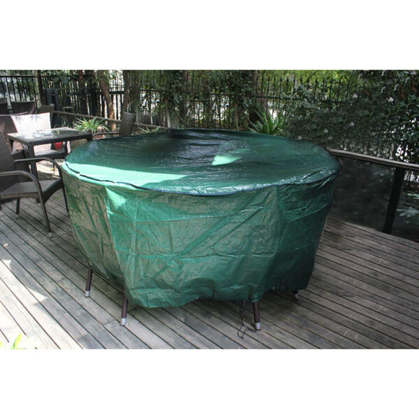 Funda muebles PE mesa+sillas Ø 205X90 cm - Imagen 3