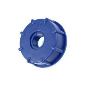 Riego goteo tapón para bidón 60 mm rosca hembra
