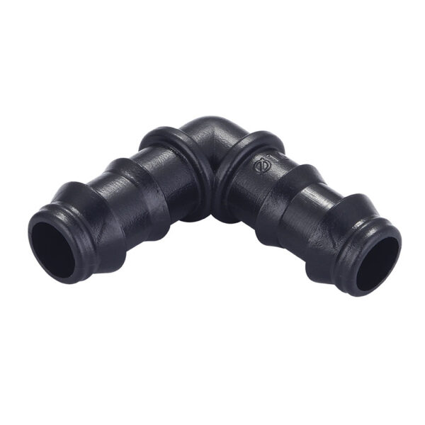 Riego goteo.Codo 16 mm 4 uds