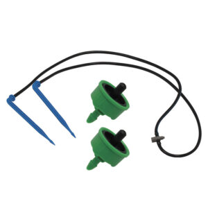 Riego goteo. Kit gotero 4l/h. Microtubo. Piqueta