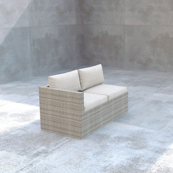 Conjunto rinconero ratán Fidji 2 sofás y mesa - Imagen 5