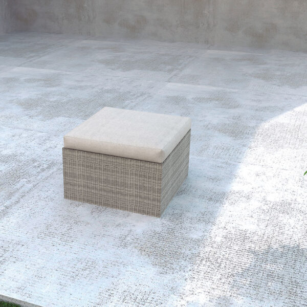 Conjunto rinconero ratán Fidji 2 sofás y mesa - Imagen 3