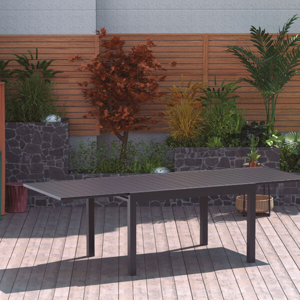 Mesa estensible 130/260x100xh76 cm - Imagen 2
