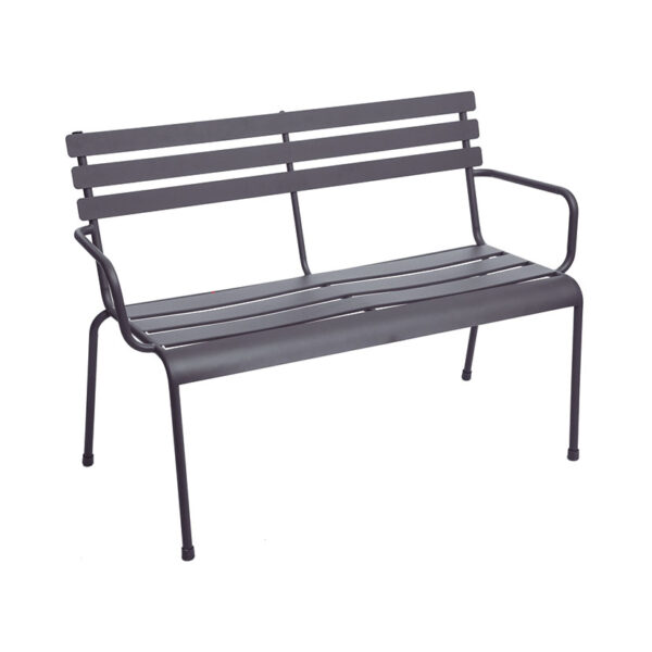 Banco Wisa metálico 114x56xh. 76 cm