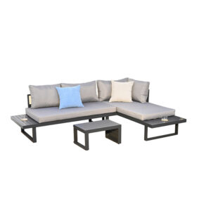 Conjunto Stelton sofá 2 plazas + mesa auxiliar
