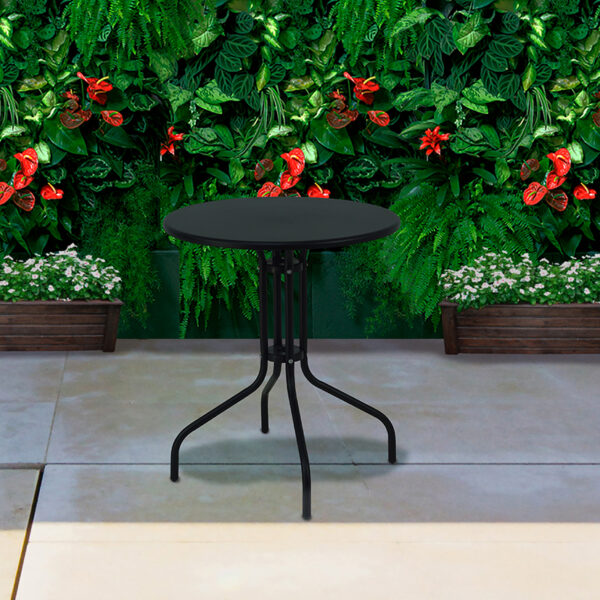 Mesa Lara antracita   Ø 60 cm - Imagen 2