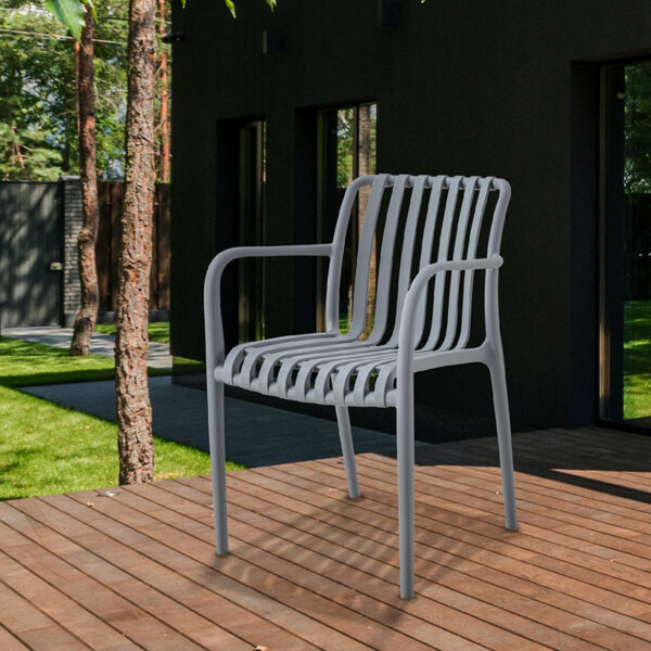Silla Jardín Greta gris - Imagen 2