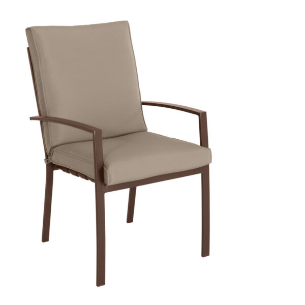 Conjunto Madeira. 6 sillones+ cojines.