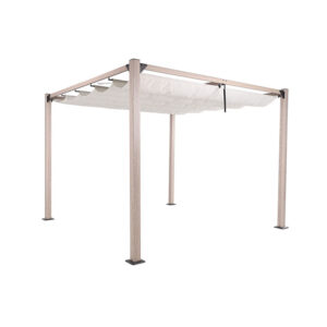 Pérgola aluminio Tanger 300x30xh. 230 cm