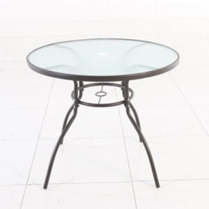 Conjunto Basic. Mesa Ø 80 cm.