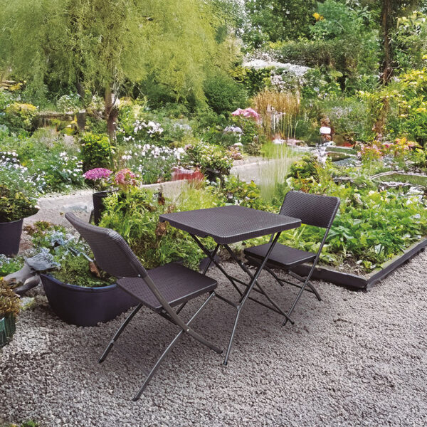Conjunto DEKA mesa y silla plegable - Imagen 2