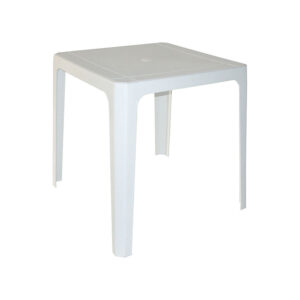 Mesa Beach Bar 70x70 cm. Blanca