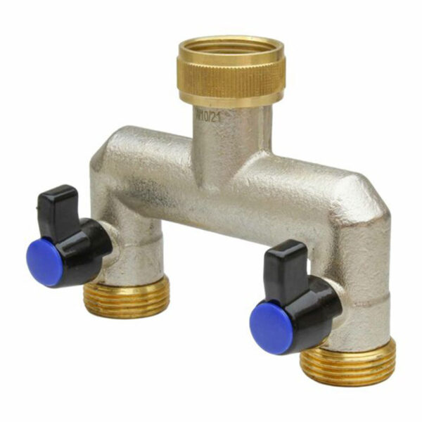 Derivación 2 salidas 3/4"h x 3/4" m x3/4