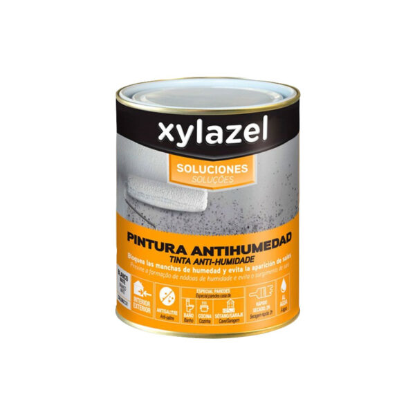 Pintura antihumedad XYLAZEL Soluciones 750 ML
