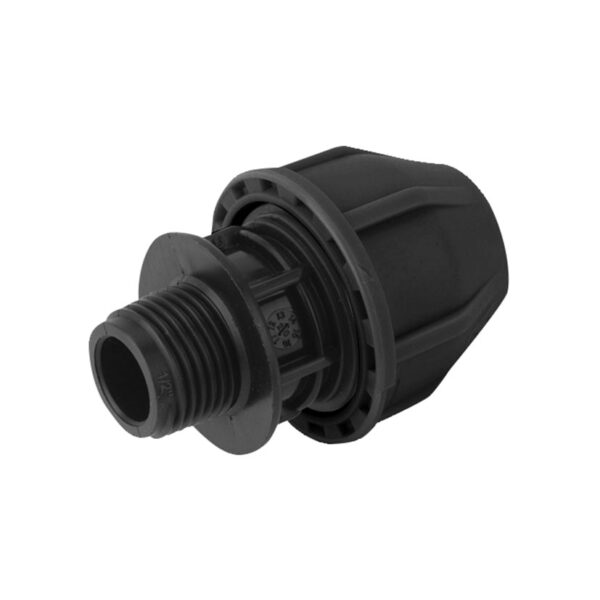 Enlace PE. rosca macho HABITEX 20mm-1/2"