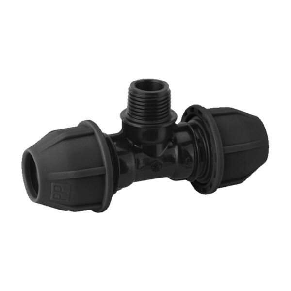 Te rosca macho PE. HABITEX 20mm-1/2"