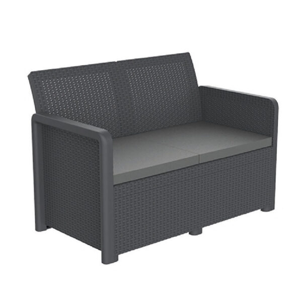 Conjunto Nassau storage grafito 120x60x59 cm - Imagen 5