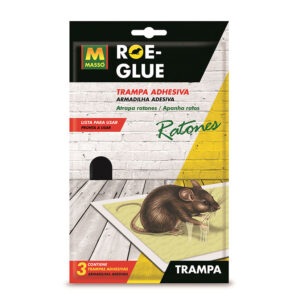 Trampa adhesiva Roe Glue 3 unidades